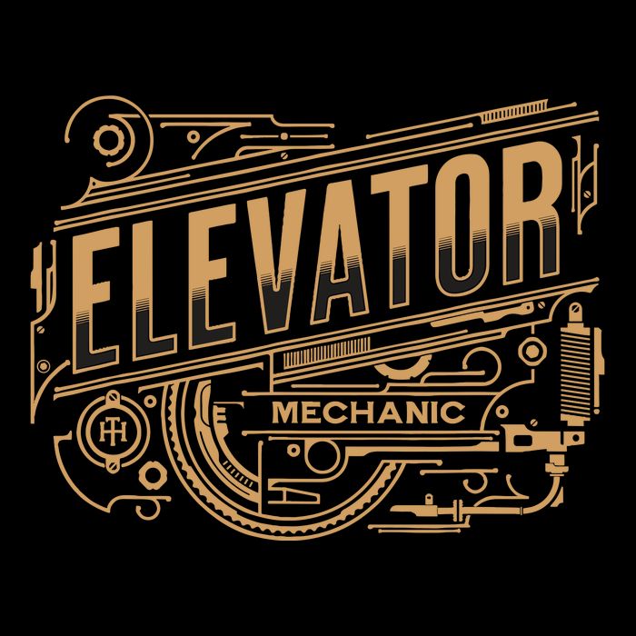 Elevator Mechanic 7-Panel Snapback Hat