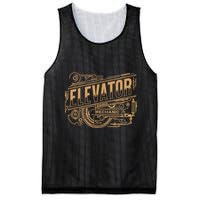 Elevator Mechanic Mesh Reversible Basketball Jersey Tank