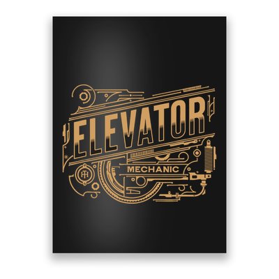 Elevator Mechanic Poster
