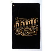Elevator Mechanic Golf Towel