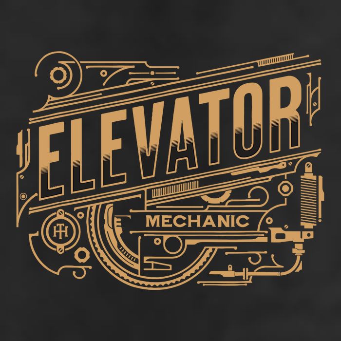 Elevator Mechanic Golf Towel