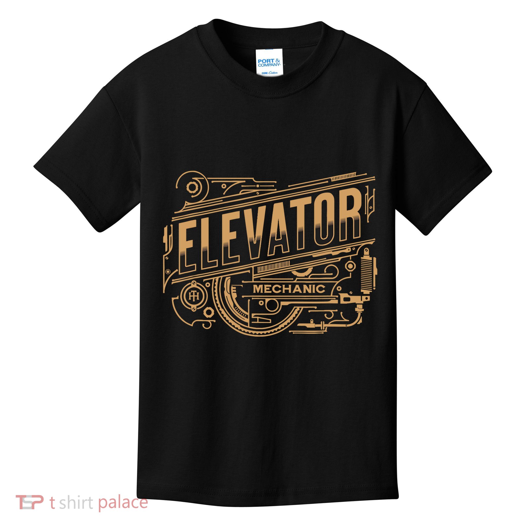 Elevator Mechanic Kids T-Shirt