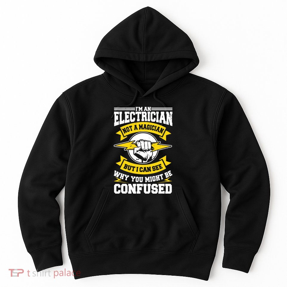 Electrician Magician Electrical Repairman Electronics Tech Hoodie