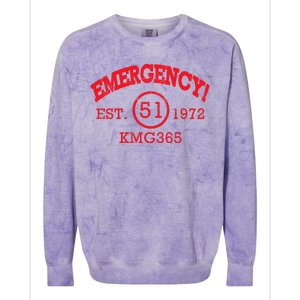 Emergency Est 1972 KMG365 Colorblast Crewneck Sweatshirt