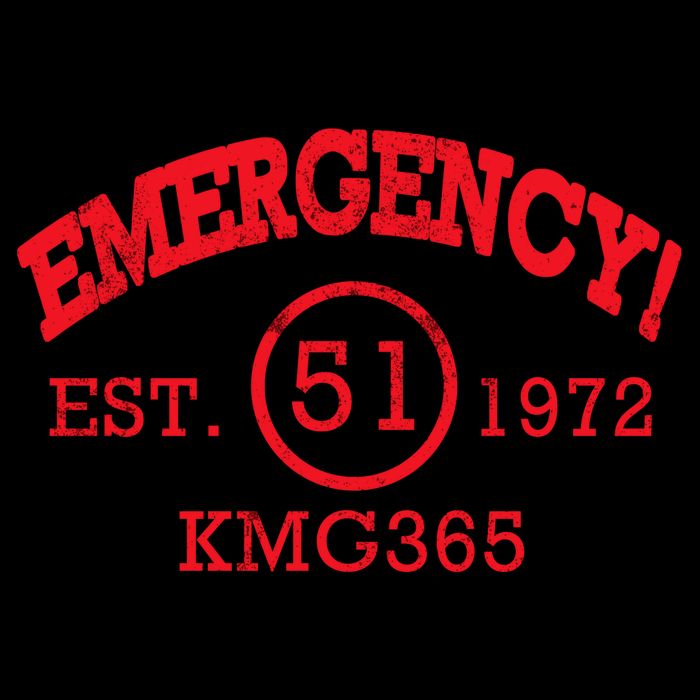 Emergency Est 1972 KMG365 Cooling Performance Crew T-Shirt