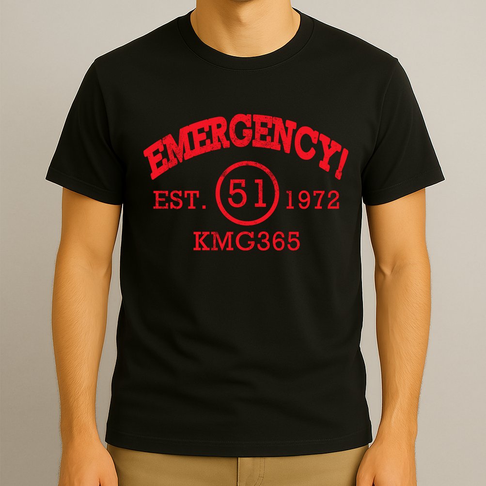 Emergency Est 1972 KMG365 T-Shirt