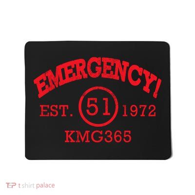 Emergency Est 1972 KMG365 Mousepad