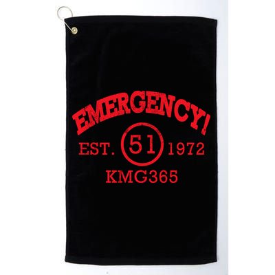 Emergency Est 1972 KMG365 Golf Towel