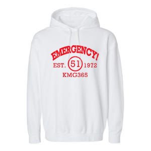 Emergency Est 1972 KMG365 Garment-Dyed Fleece Hoodie