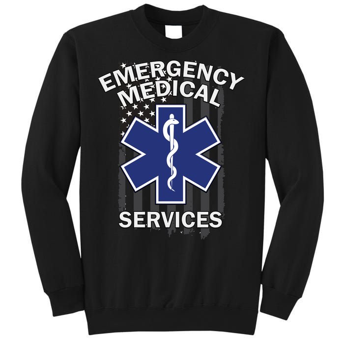 Emergency Medical Services Flag Sweatshirt