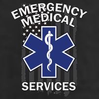 Emergency Medical Services Flag Beanie