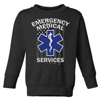 Emergency Medical Services Flag Toddler Sweatshirt