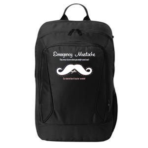 Emergency Mustache City Backpack