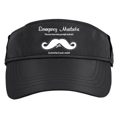 Emergency Mustache Adult Drive Performance Visor