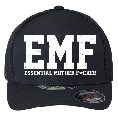 EMF Essential Mother F*cker Flexfit Unipanel Trucker Cap