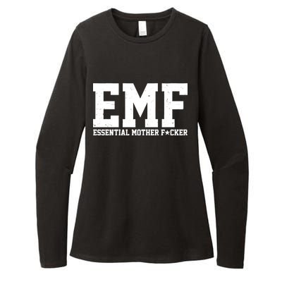 EMF Essential Mother F*cker Womens CVC Long Sleeve Shirt