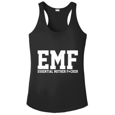 EMF Essential Mother F*cker Ladies PosiCharge Competitor Racerback Tank