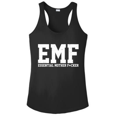 EMF Essential Mother F*cker Ladies PosiCharge Competitor Racerback Tank