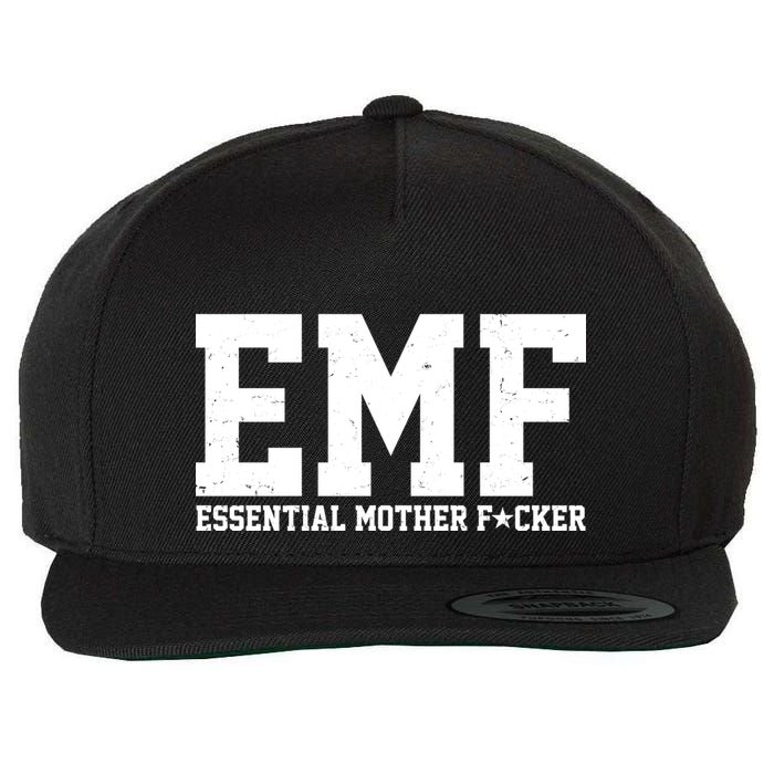 EMF Essential Mother F*cker Wool Snapback Cap