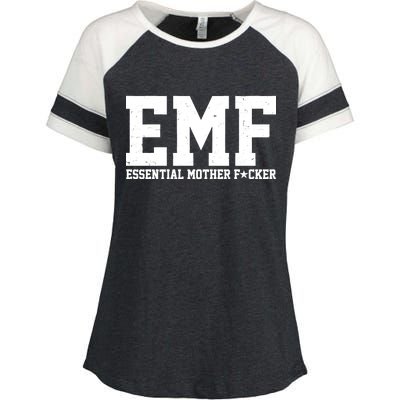 EMF Essential Mother F*cker Enza Ladies Jersey Colorblock Tee