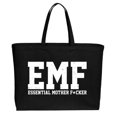 EMF Essential Mother F*cker Cotton Canvas Jumbo Tote