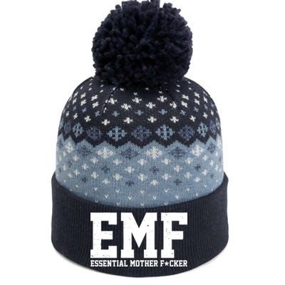 EMF Essential Mother F*cker The Baniff Cuffed Pom Beanie