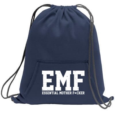 EMF Essential Mother F*cker Sweatshirt Cinch Pack Bag