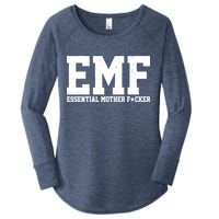 EMF Essential Mother F*cker Women's Perfect Tri Tunic Long Sleeve Shirt