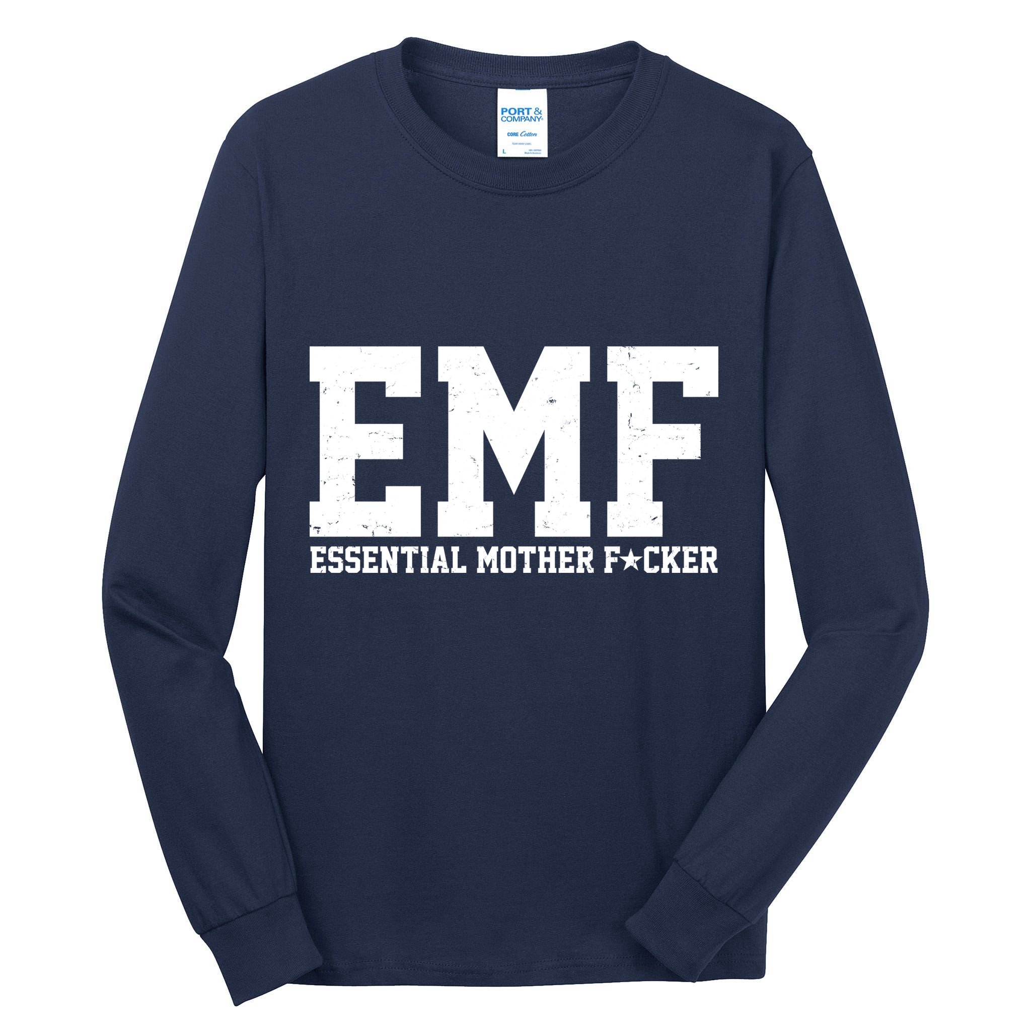 EMF Essential Mother F*cker Tall Long Sleeve T-Shirt
