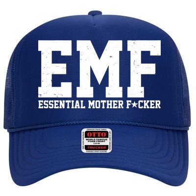 EMF Essential Mother F*cker High Crown Mesh Back Trucker Hat