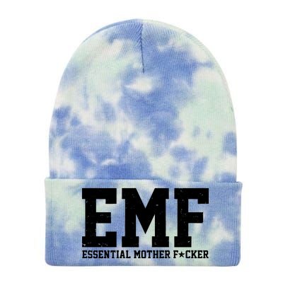 EMF Essential Mother F*cker Tie Dye 12in Knit Beanie