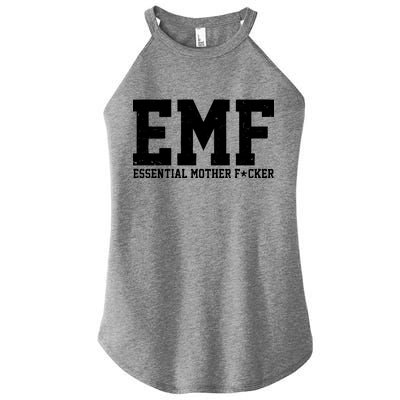 EMF Essential Mother F*cker Women's Perfect Tri Rocker Tank