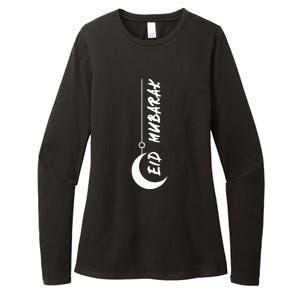 Eid Mubarak For Islamic Womens CVC Long Sleeve Shirt