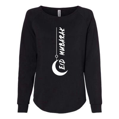 Eid Mubarak For Islamic Womens California Wash Sweatshirt