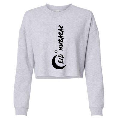 Eid Mubarak For Islamic Cropped Pullover Crew