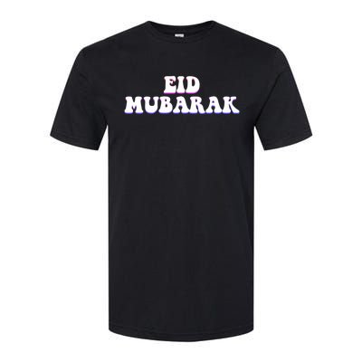 Eid Mubarak Funny Ramadan Kareem Muslim Holiday Humor Gift Softstyle CVC T-Shirt