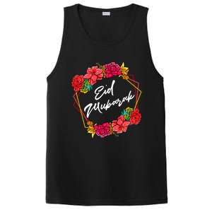 Eid Mubarak Floral Islamic For Muslim Gift PosiCharge Competitor Tank