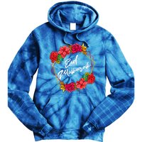 Eid Mubarak Floral Islamic For Muslim Gift Tie Dye Hoodie