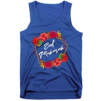 Eid Mubarak Floral Islamic For Muslim Gift Tank Top