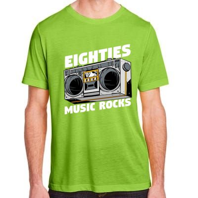 Eighties Music Funny Old Songs Vintage 80s Lover Gift Adult ChromaSoft Performance T-Shirt