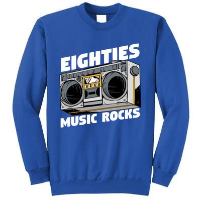 Eighties Music Funny Old Songs Vintage 80s Lover Gift Sweatshirt