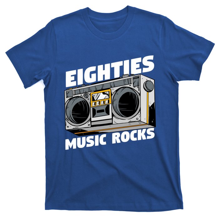 Eighties Music Funny Old Songs Vintage 80s Lover Gift T-Shirt