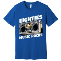 Eighties Music Funny Old Songs Vintage 80s Lover Gift Premium T-Shirt