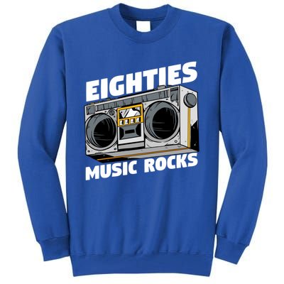 Eighties Music Funny Old Songs Vintage 80s Lover Gift Tall Sweatshirt