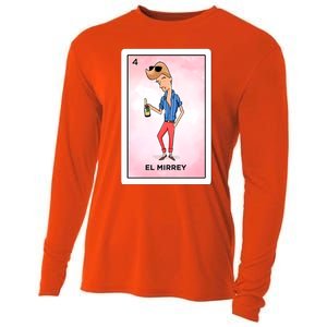 El Mirrey Funny Card Mexican Lottery Card Funny Gift Cooling Performance Long Sleeve Crew