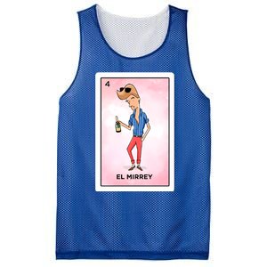 El Mirrey Funny Card Mexican Lottery Card Funny Gift Mesh Reversible Basketball Jersey Tank