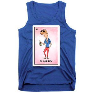 El Mirrey Funny Card Mexican Lottery Card Funny Gift Tank Top