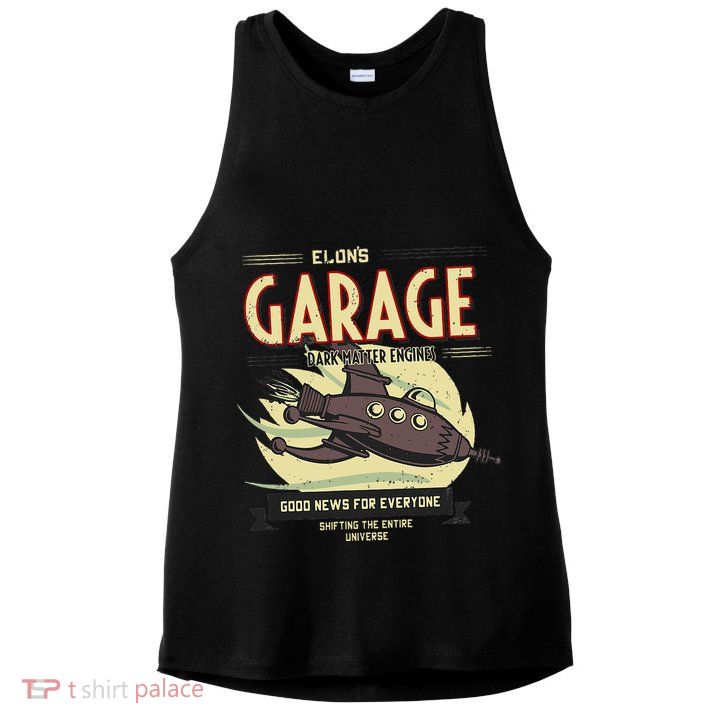 Elon Musk Fan Ladies PosiCharge Tri-Blend Wicking Tank