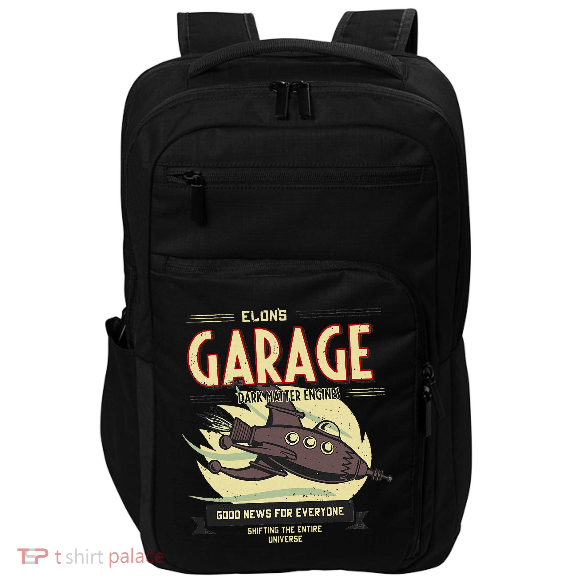 Elon Musk Fan Impact Tech Backpack