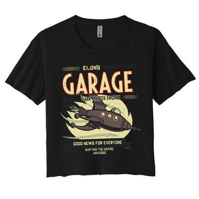 Elon Musk Fan Crop Top